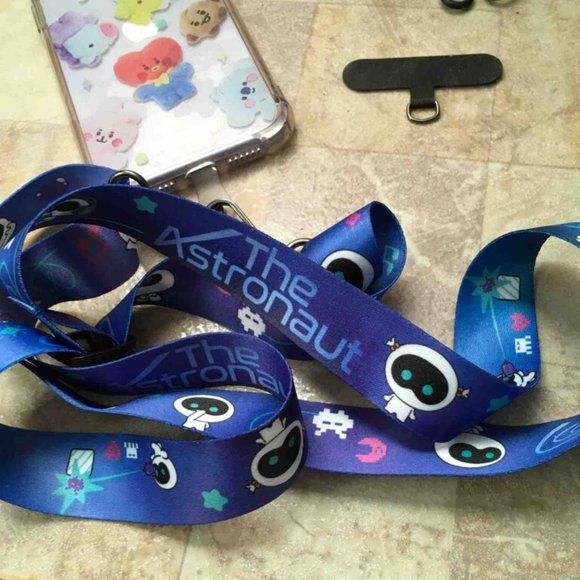 BTS LANDYARD VERSION JIN BLUE "THE ASTROUNANT" - Picture 3 of 4